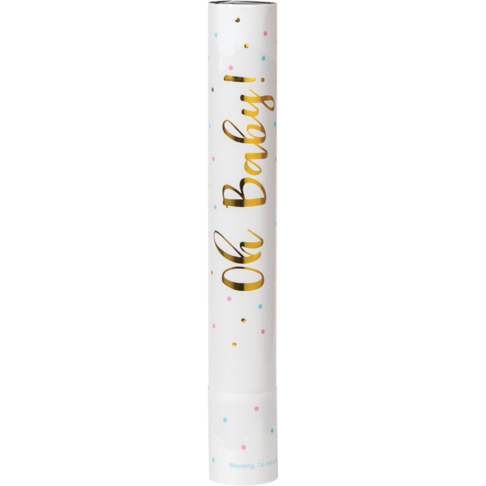 Oh Baby Gender Reveal Blue Confetti Cannon