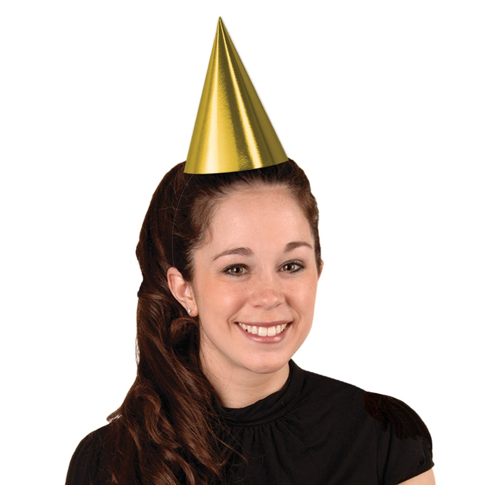 Foil Cone Hat