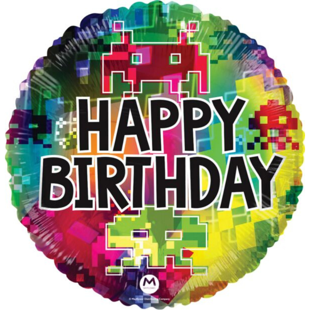 17" Happy Birthday Gamer