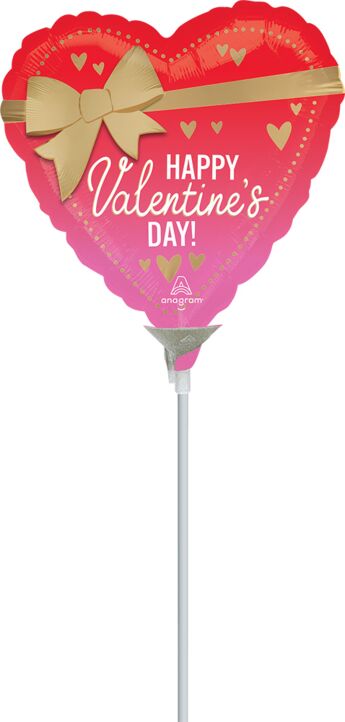 9" Satin Better with Bows Valentine