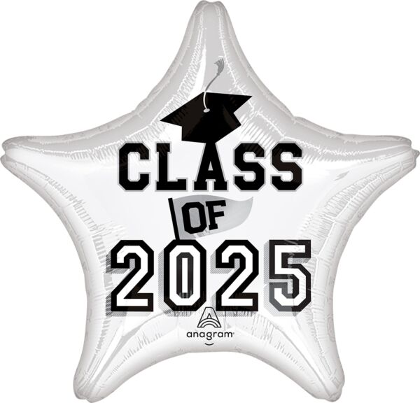 19" Class of 2025 - White
