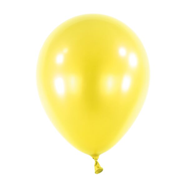 11" Metallic Sunshine Yellow