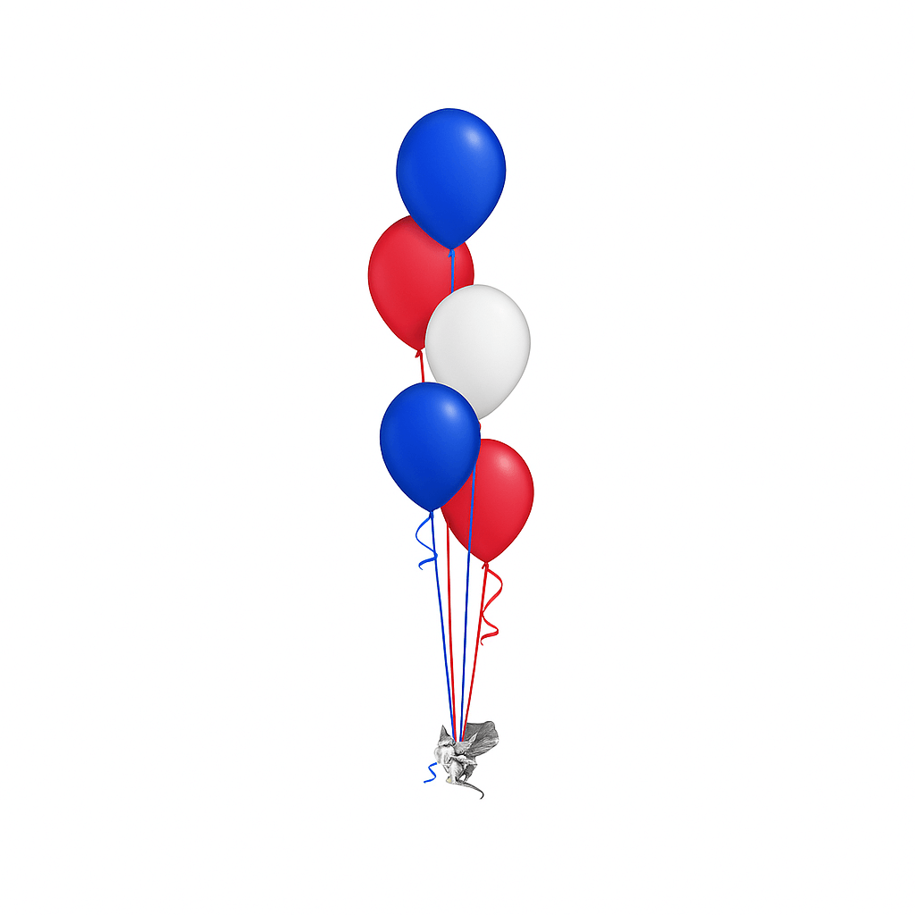 Balloon Tree 5 Cascading 11" Balloons