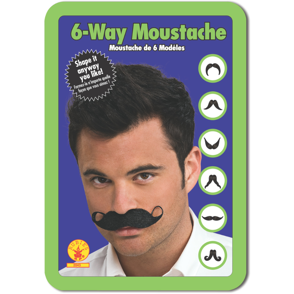 Six Way Moustache