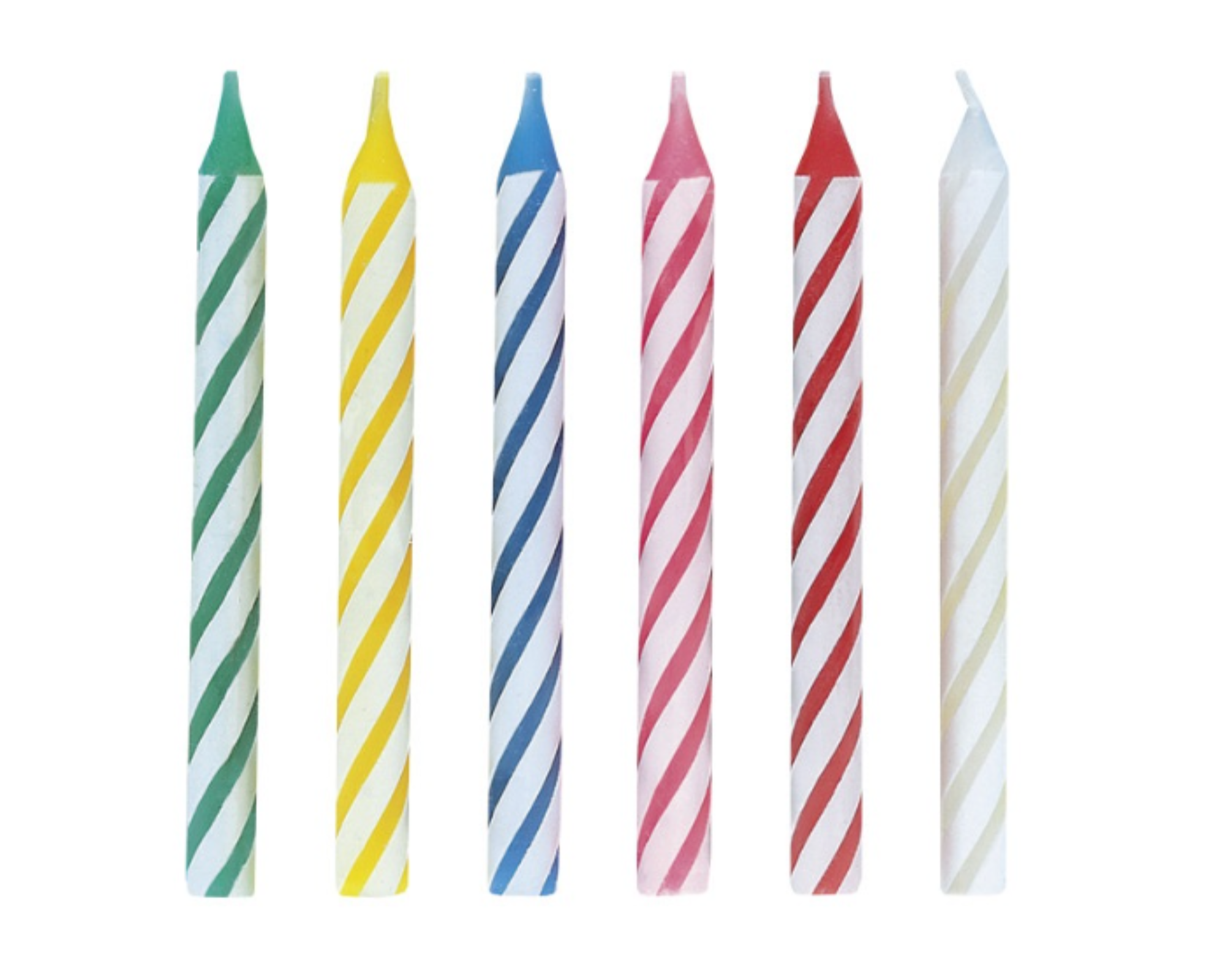 Spiral Birthday Candles  12ct