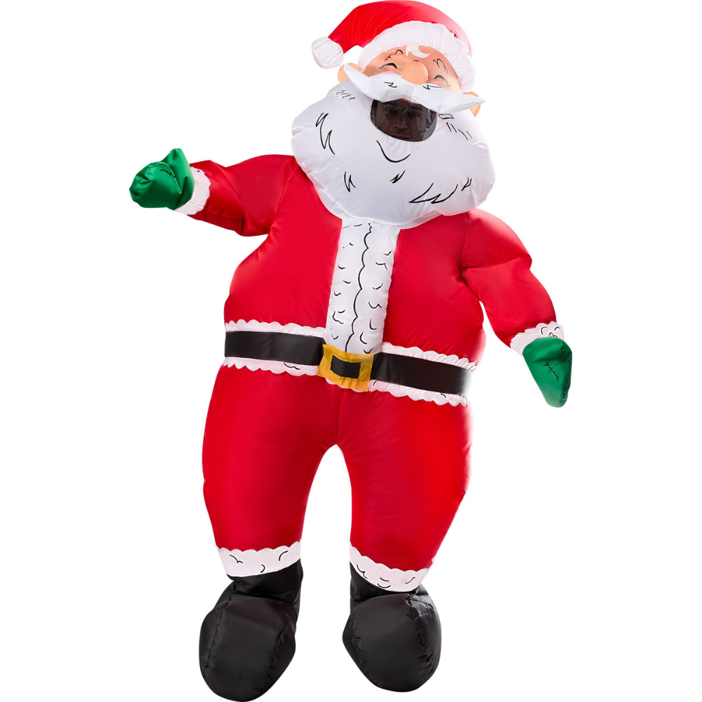 Santa Adult Inflatable Costume