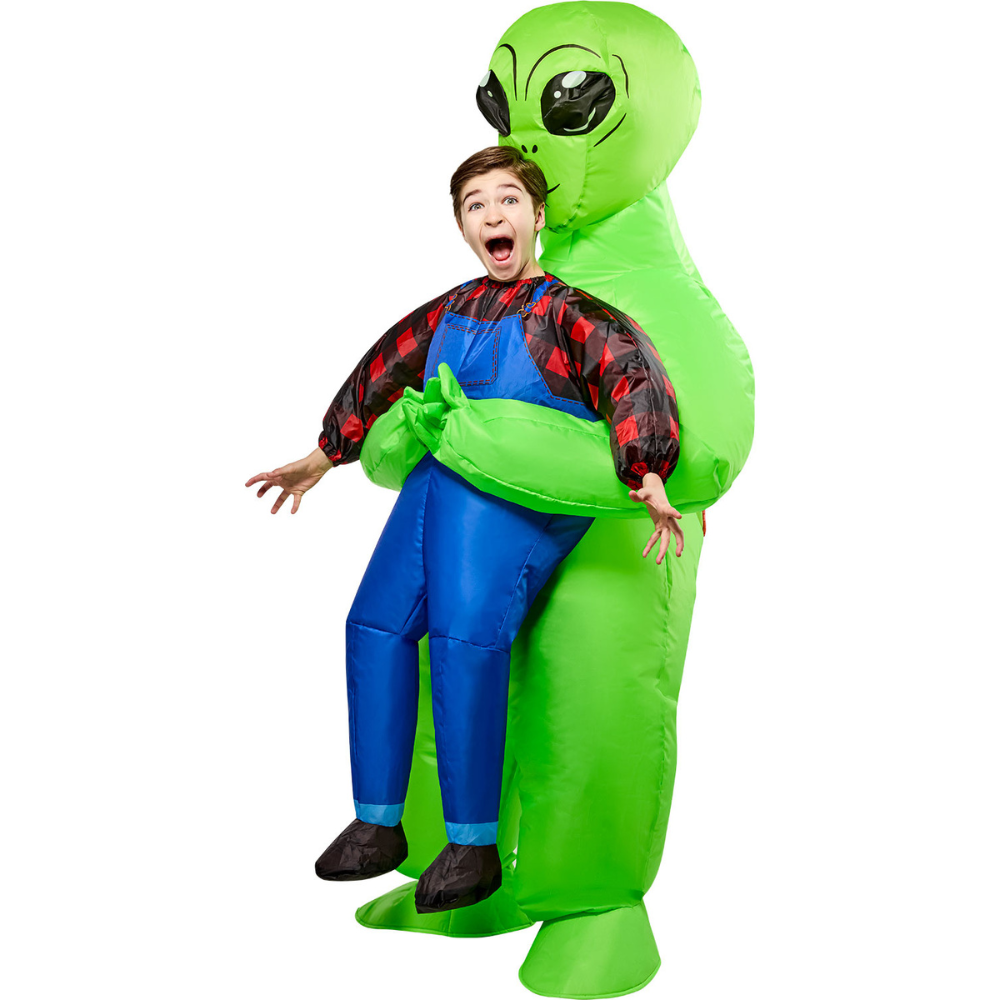 Alien Abduction Kids Inflatable Costume