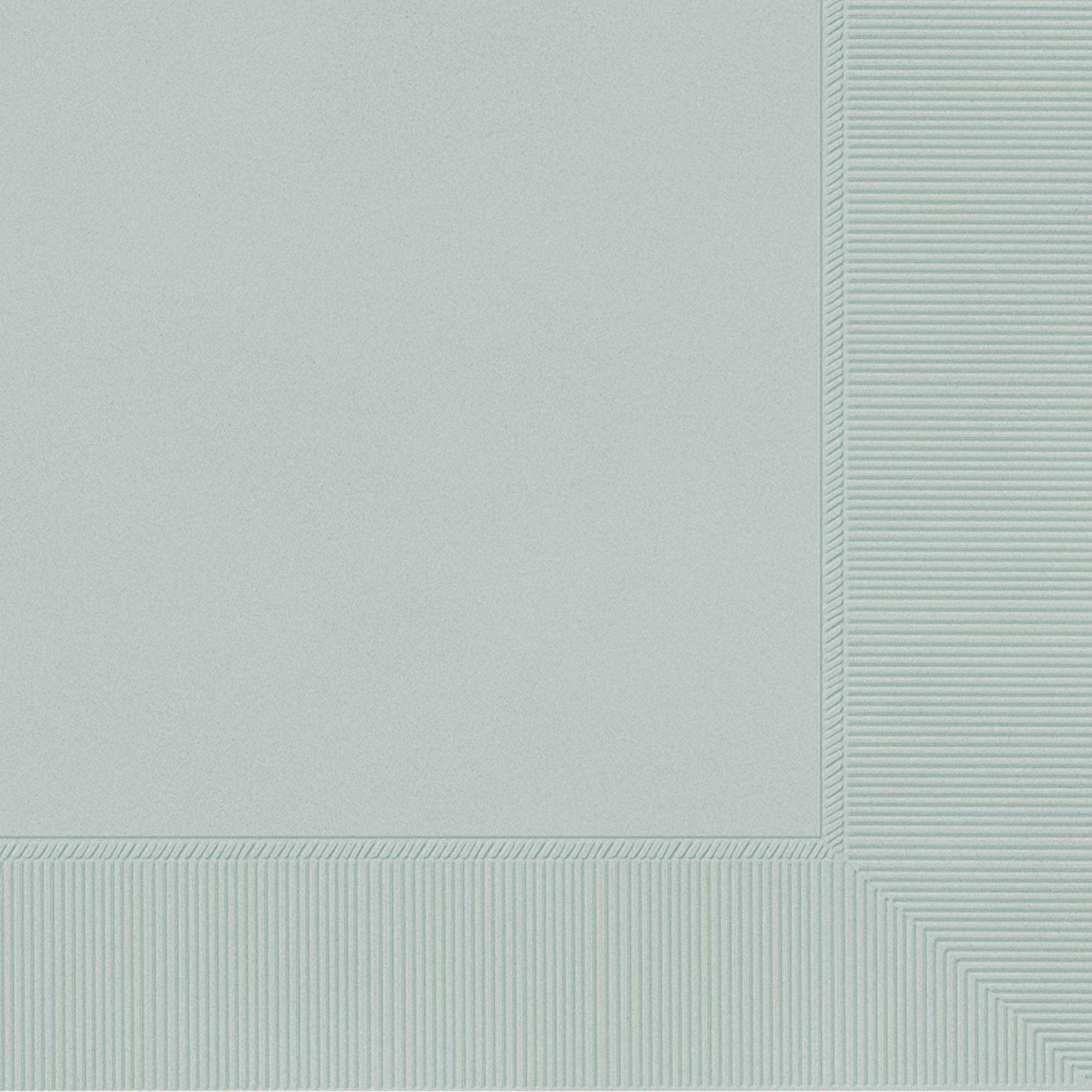 Amscan BASIC Silver - Beverage Napkins, 40 Ct.