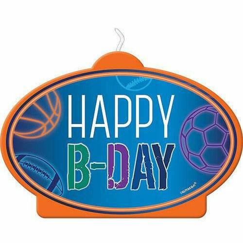 Amscan BIRTHDAY: JUVENILE Birthday Baller Candle