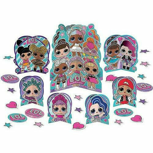 Amscan BIRTHDAY: JUVENILE L.O.L. Surprise! Table Decorating Kit 27pc