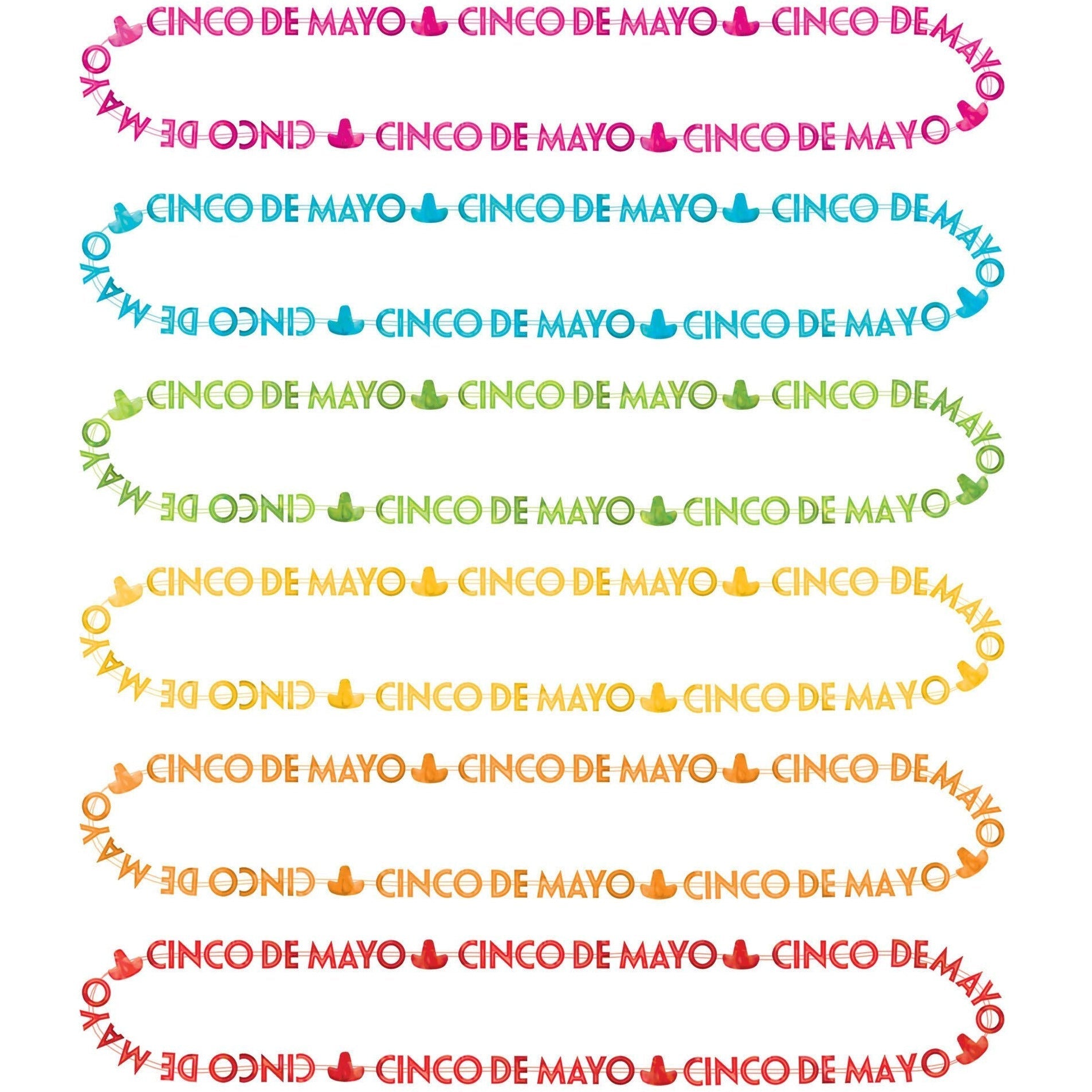Amscan Cinco De Mayo Word Beads
