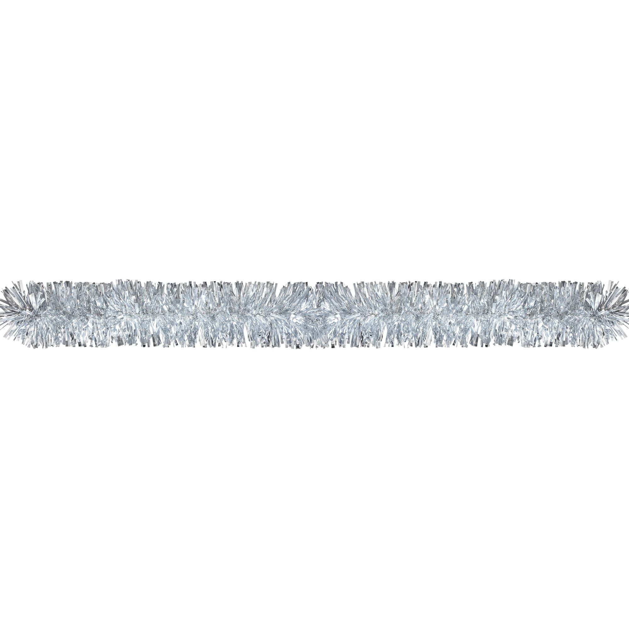 Amscan HOLIDAY: CHRISTMAS Giant Tinsel Garland - Silver