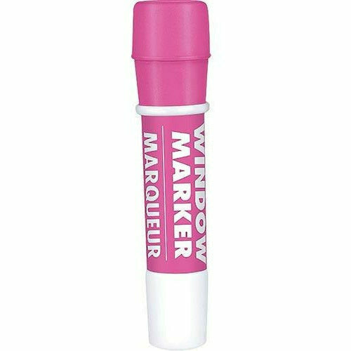 Amscan HOLIDAY: SPIRIT Pink Window Marker