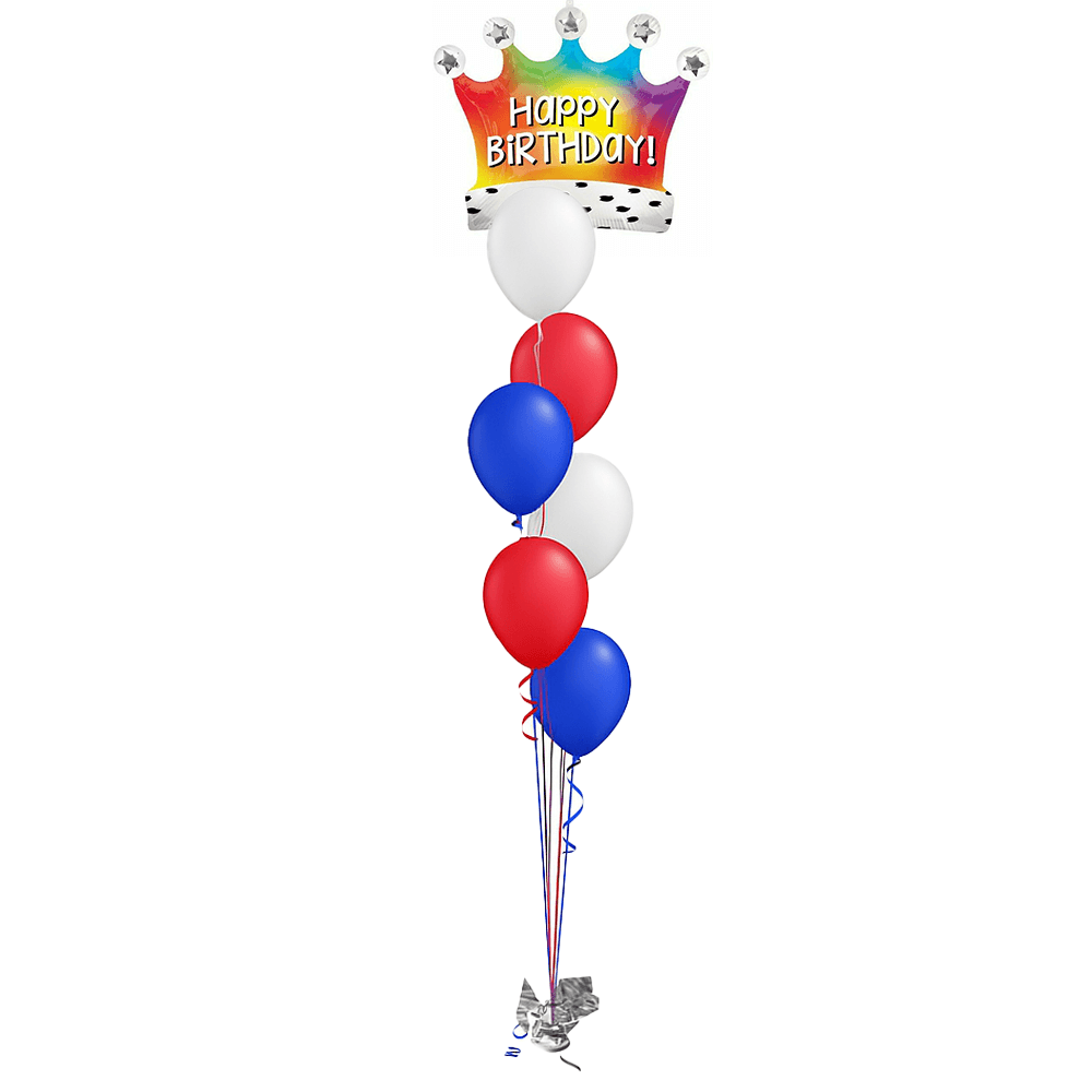 Birthday Balloon Tree 7 Cascading 11" Balloons
