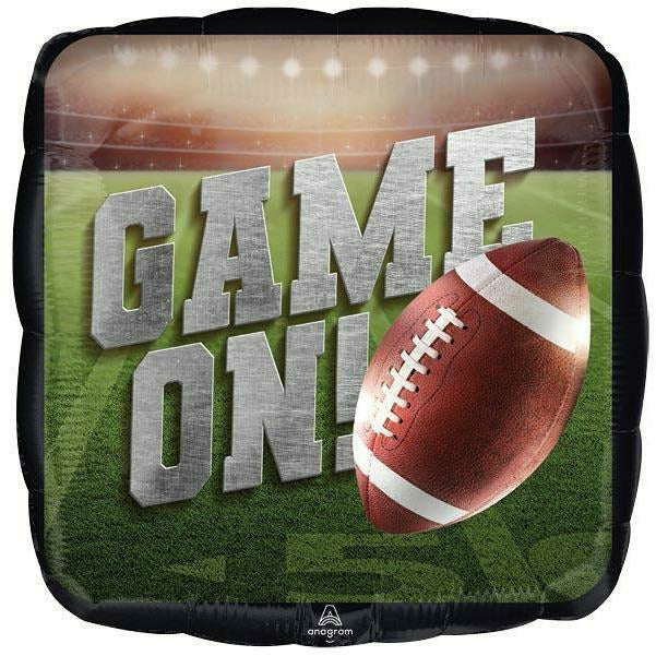 17"PKG GAME TIME FOOTBALL TOUCHDOWN