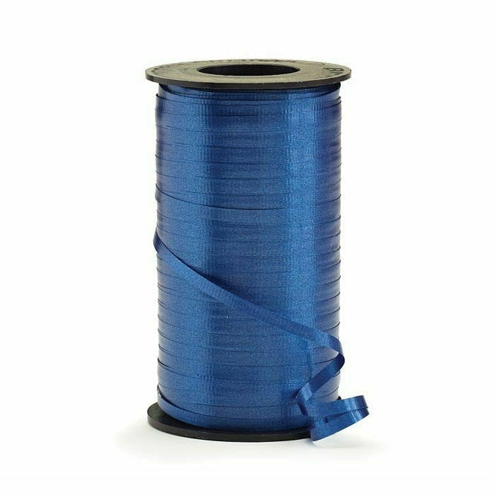 Burton and Burton BALLOONS Navy Blue Curling Ribbon 3/8" x 250 Yards