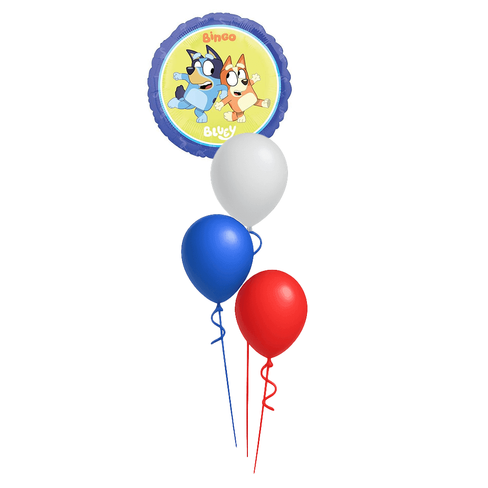 Kids Balloon Tree 4 Cascading 11" Balloons - No Weight