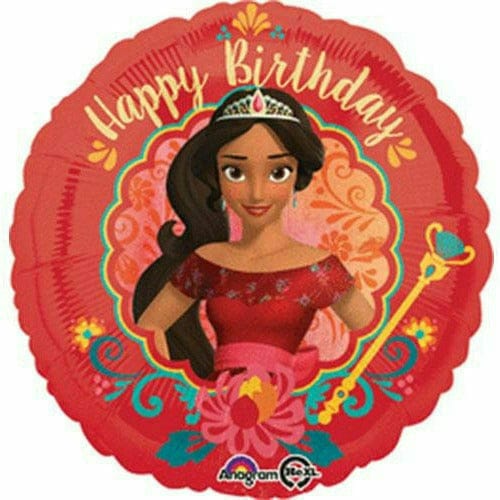 Mayflower Distributing BALLOONS G004 Elena of Avalor Happy Birthday 18" Mylar Balloon