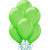 Nikki's Balloons BALLOONS Kiwi Green Pearl Latex Balloons 72ct, 12"