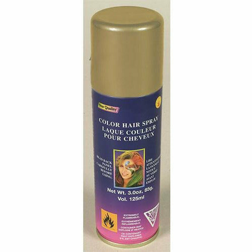Rubies COSTUMES: MAKE-UP Gold Color Hairspray