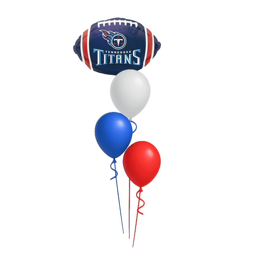 Sports Balloon Tree 4 Cascading 11" Balloons - No Weight