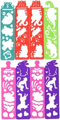 Unique Industries TOYS Assorted Color Plastic Tracing Strips