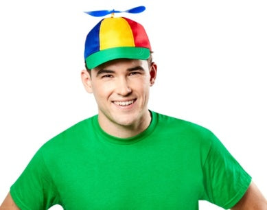 Multi-Color Propeller Cap